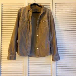 All saints brown oversized top